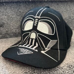 Star Wars Black Kids Darth Vader Embroidered Cap